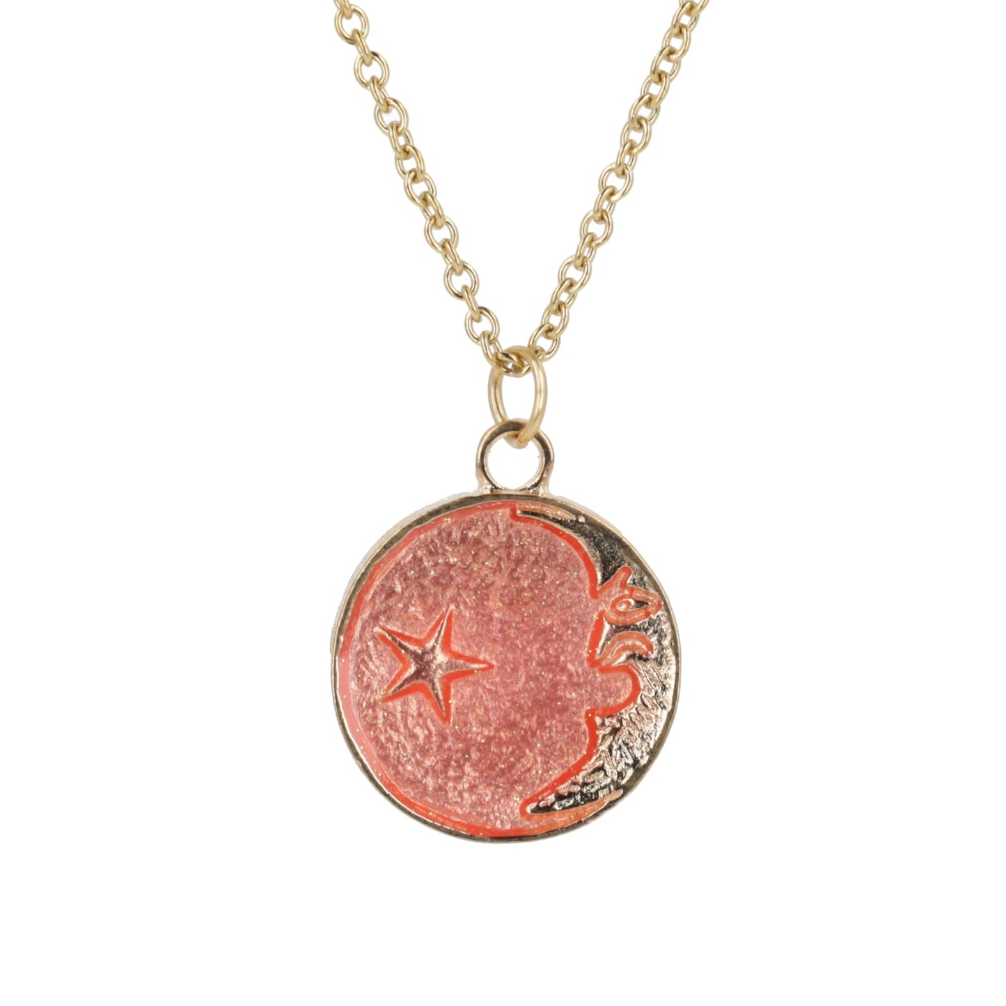 Once In A Pink Moon Necklace