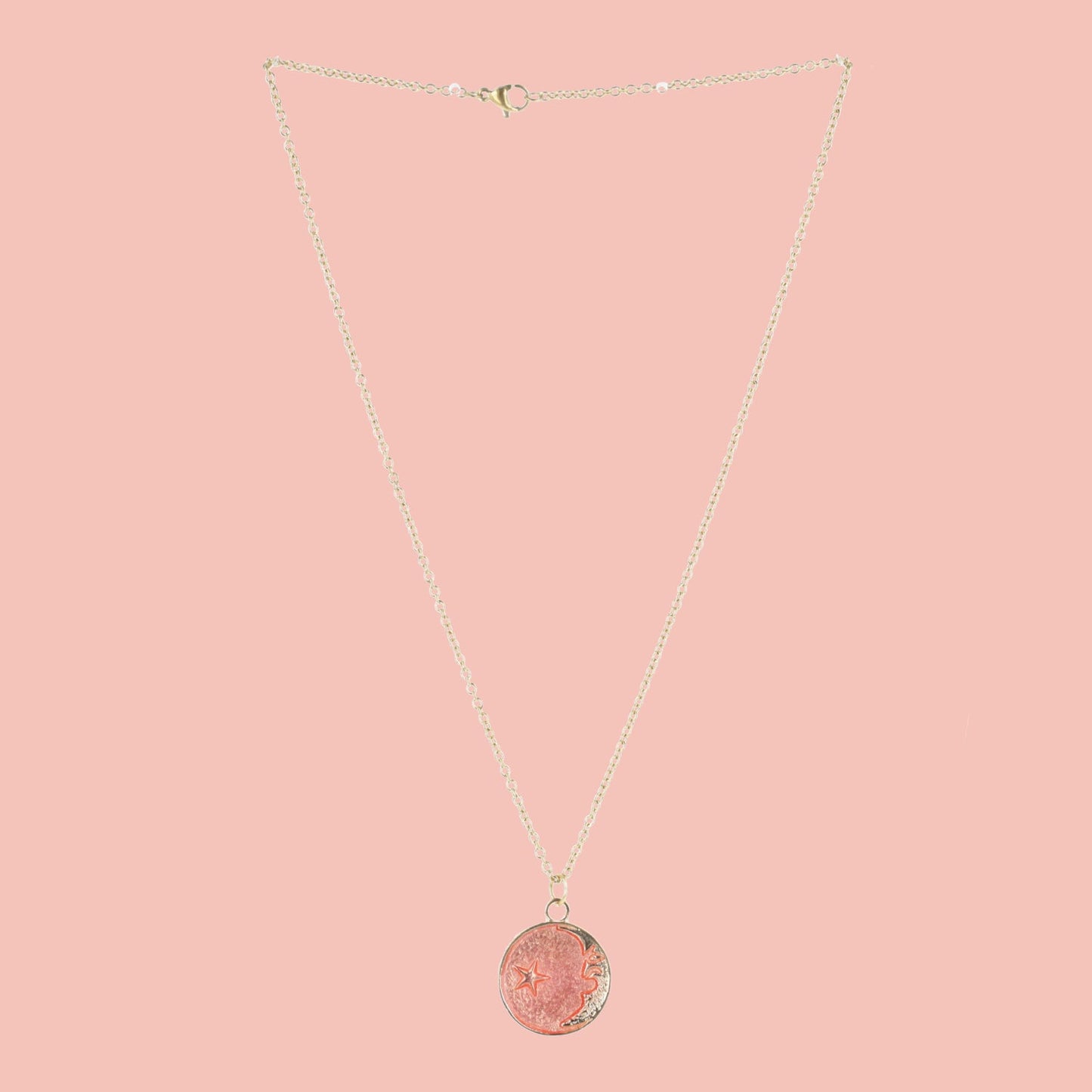 Once In A Pink Moon Necklace