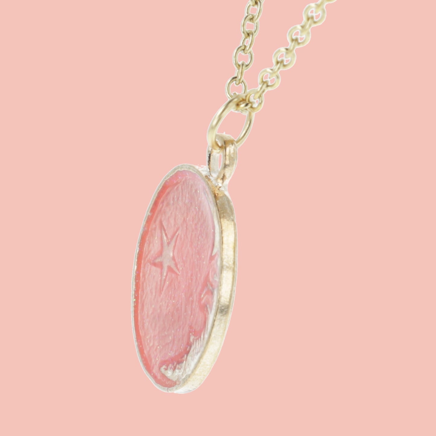 Once In A Pink Moon Necklace