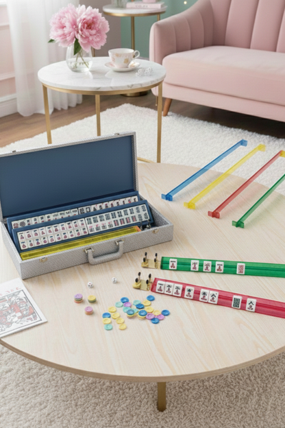 Onyx Mahjong Set