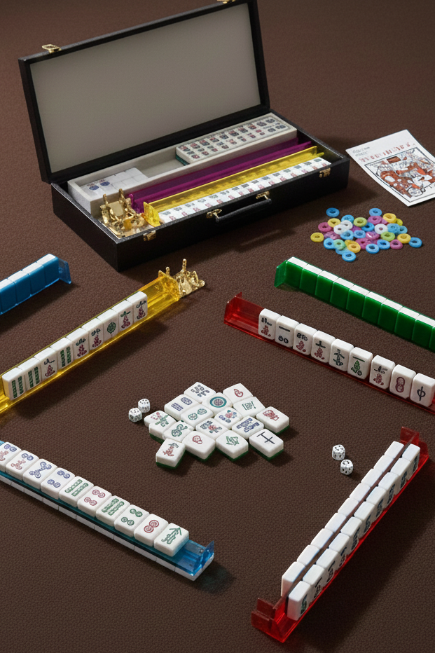 Onyx Mahjong Set