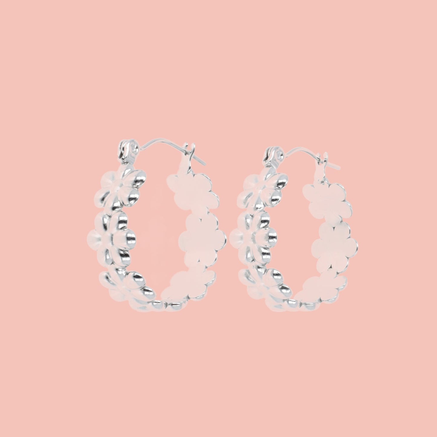 Oopsie Daisy Hoop Earrings
