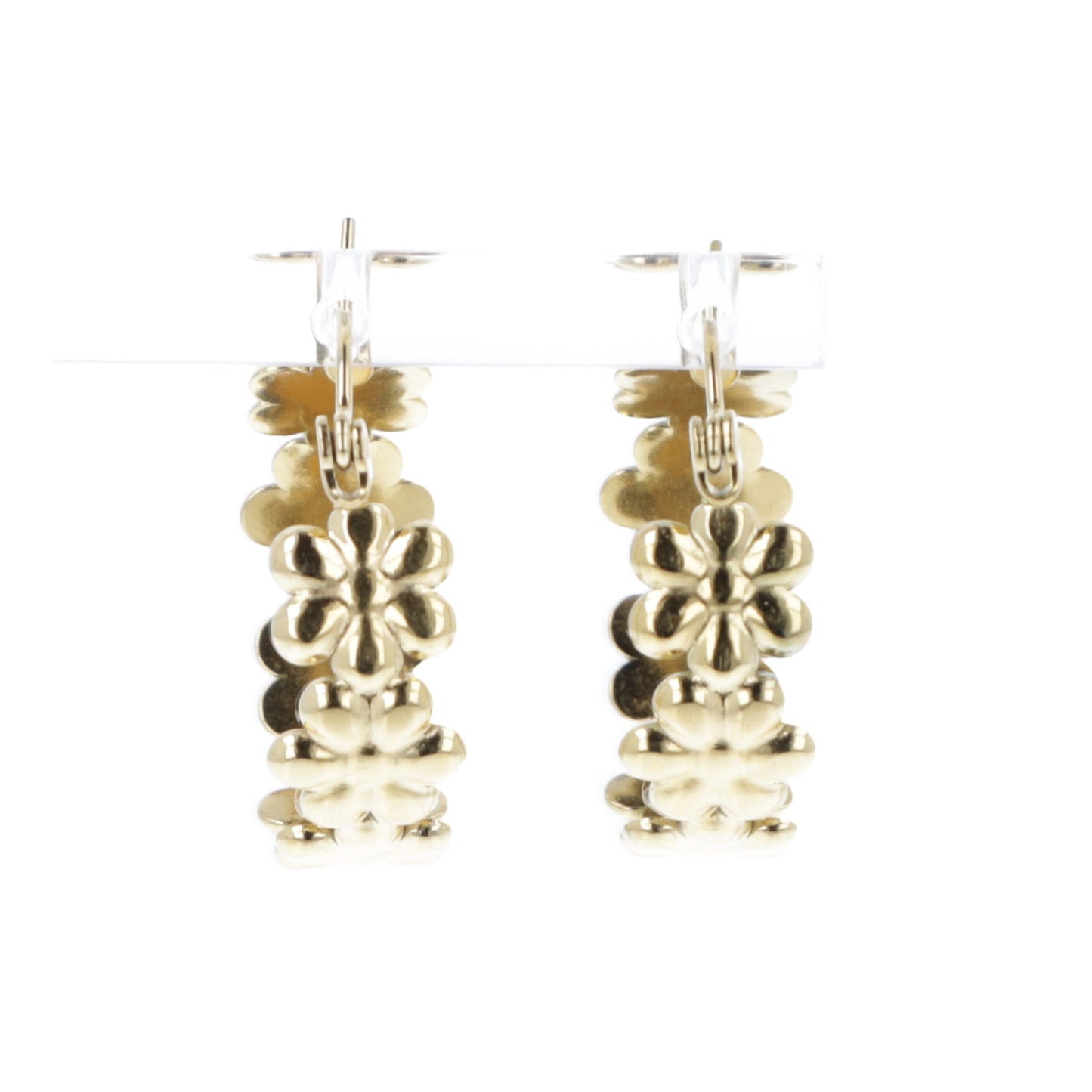 Oopsie Daisy Hoop Earrings (Gold Plated)