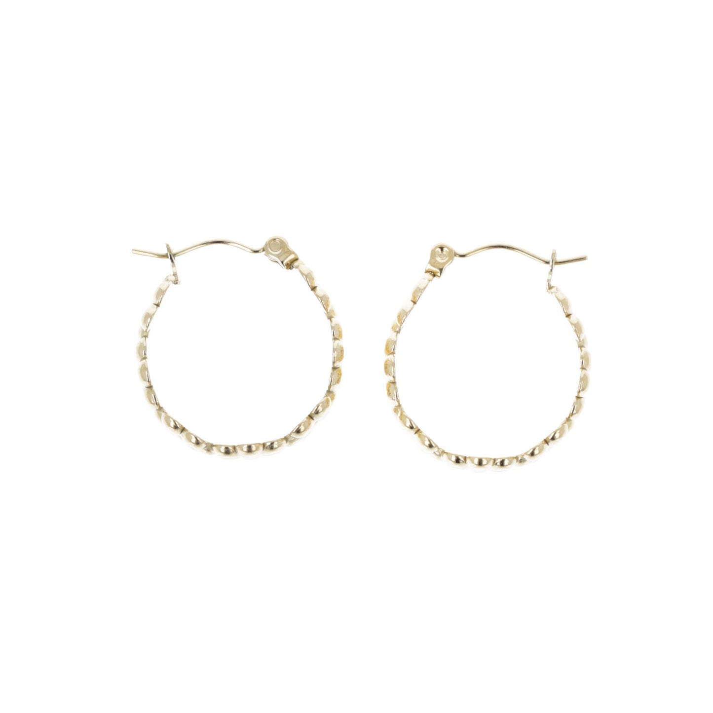 Oopsie Daisy Hoop Earrings (Gold Plated)