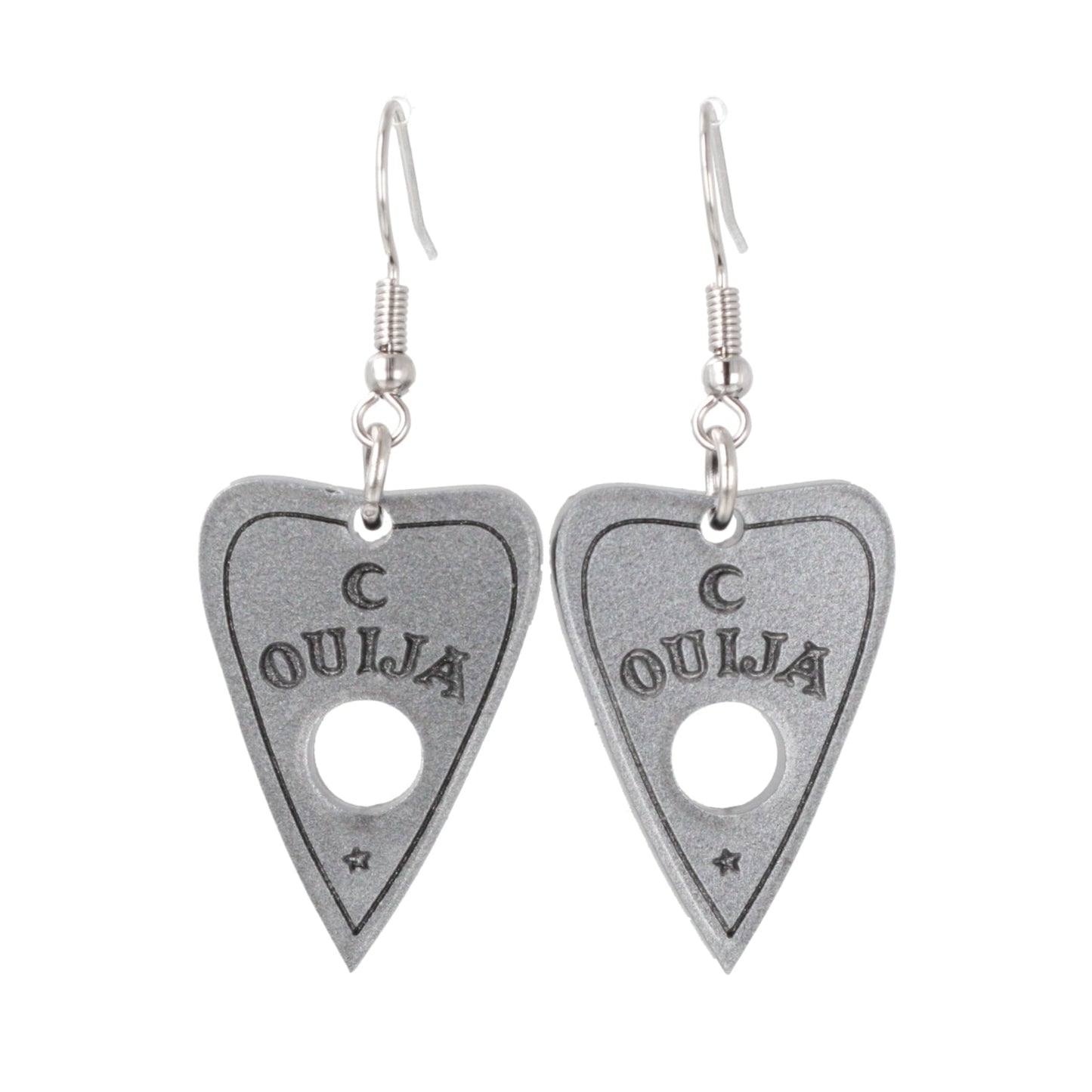 Ouija Planchette Earrings