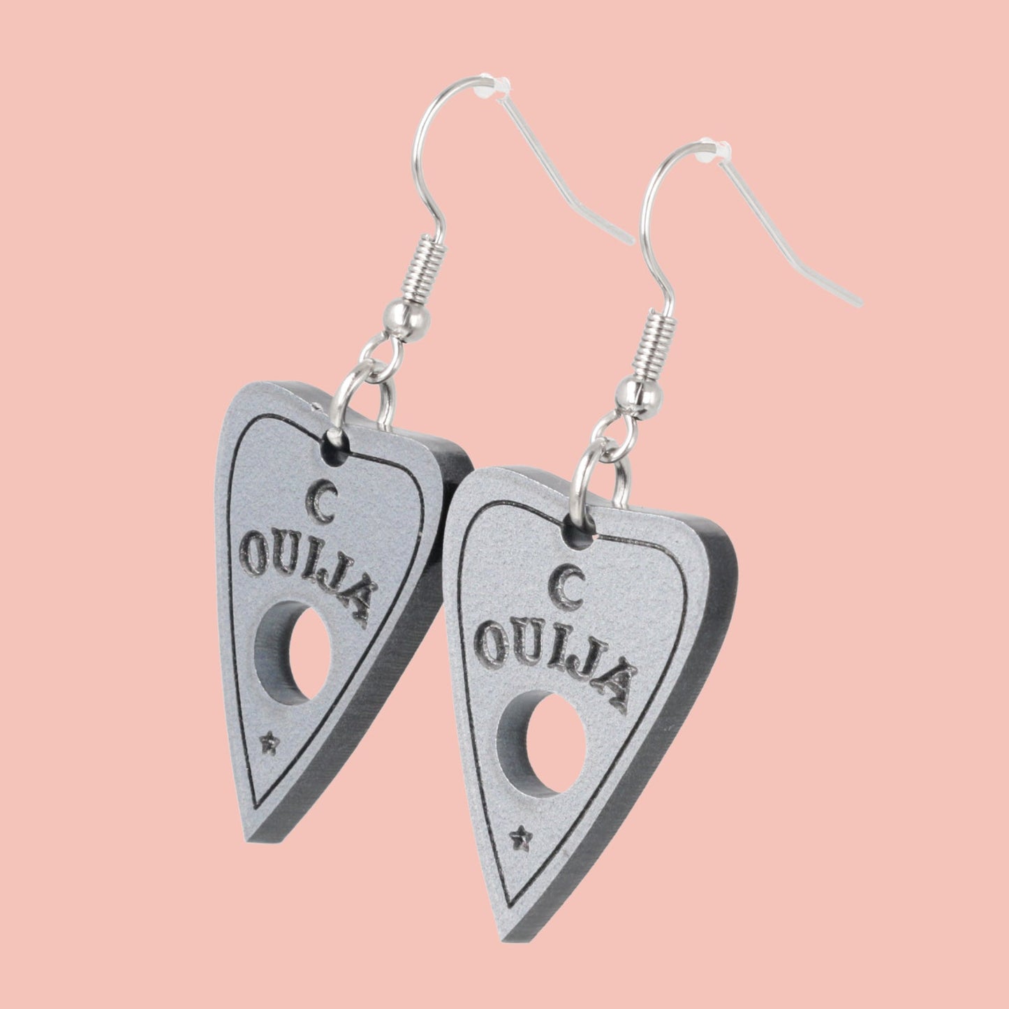 Ouija Planchette Earrings