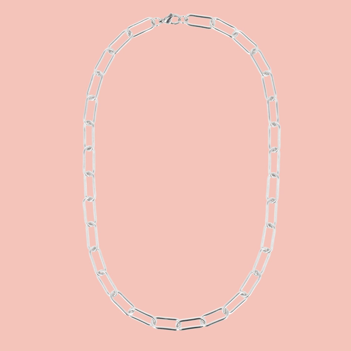 Oval Link Chain Necklace