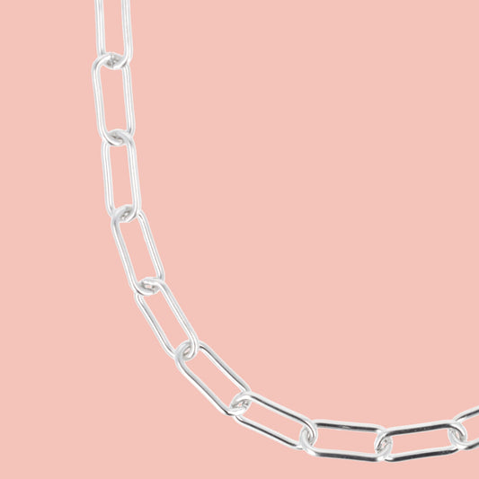 Oval Link Chain Necklace