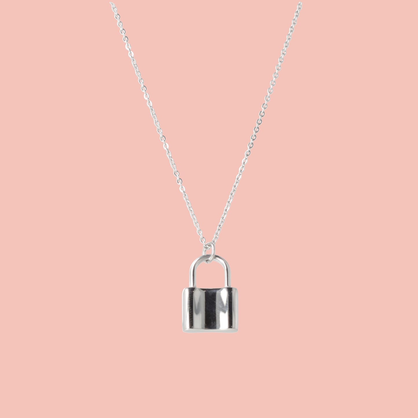 Padlock Pendant Necklace