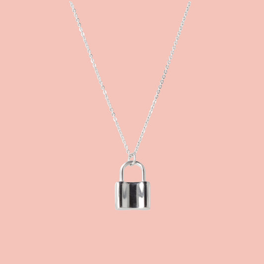 Padlock Pendant Necklace