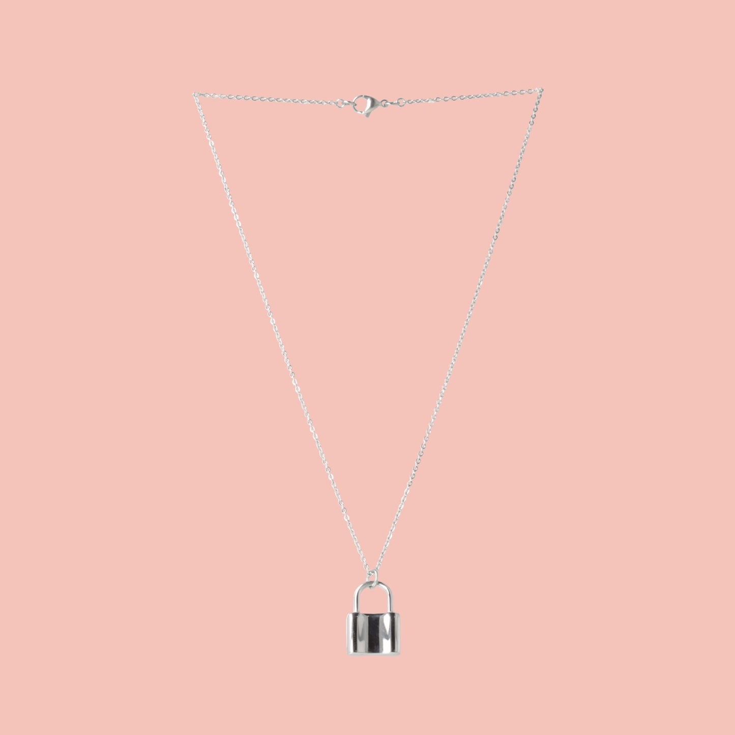 Padlock Pendant Necklace