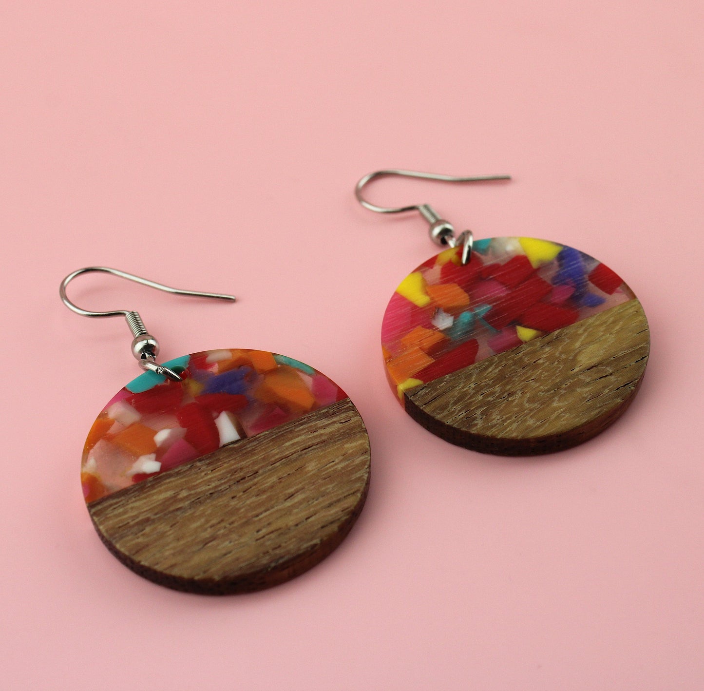 Party Pop Circle Earrings