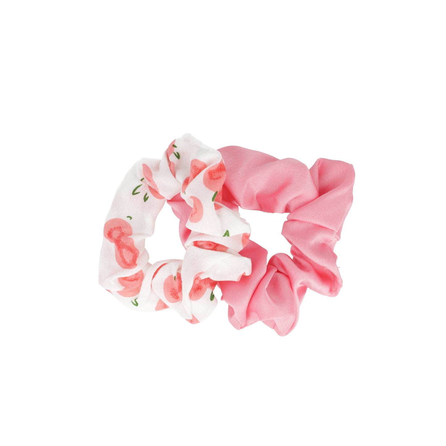 Peach Scrunchies - Set of 2