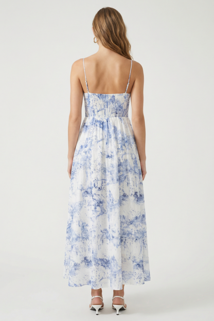 Porcelain Midi Dress