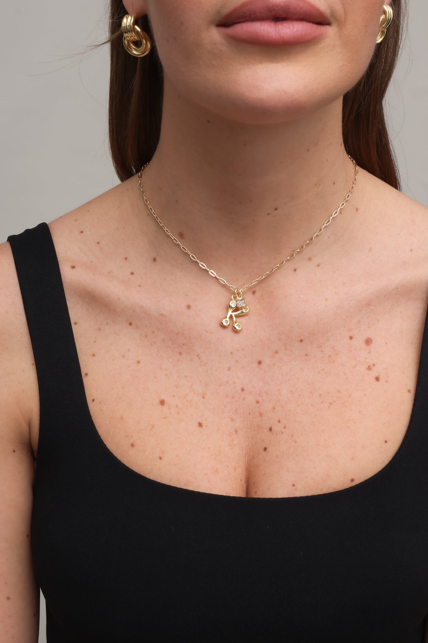 Rectangle Bezel Charm