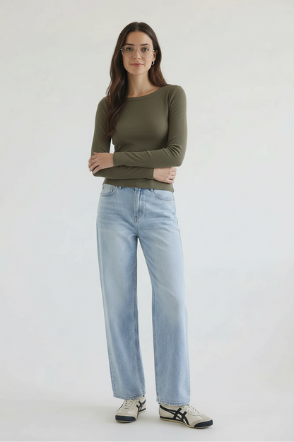 Renae Rib Long Sleeve