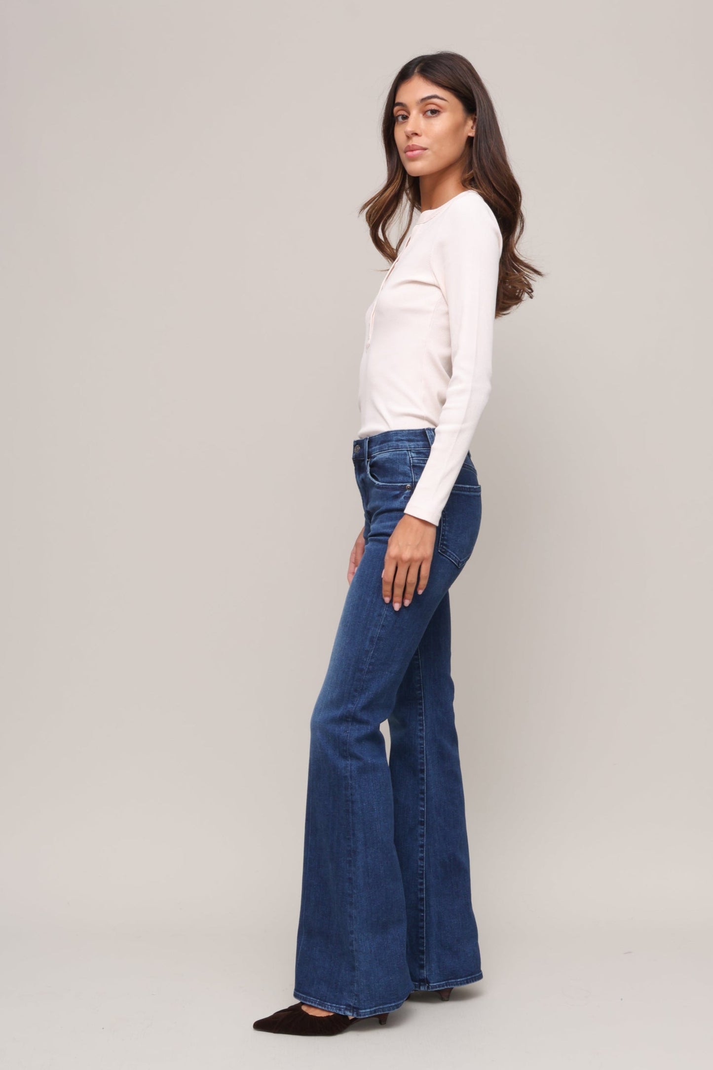 Rowan Ribbed Long Sleeve Henley