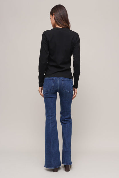 Rowan Ribbed Long Sleeve Henley