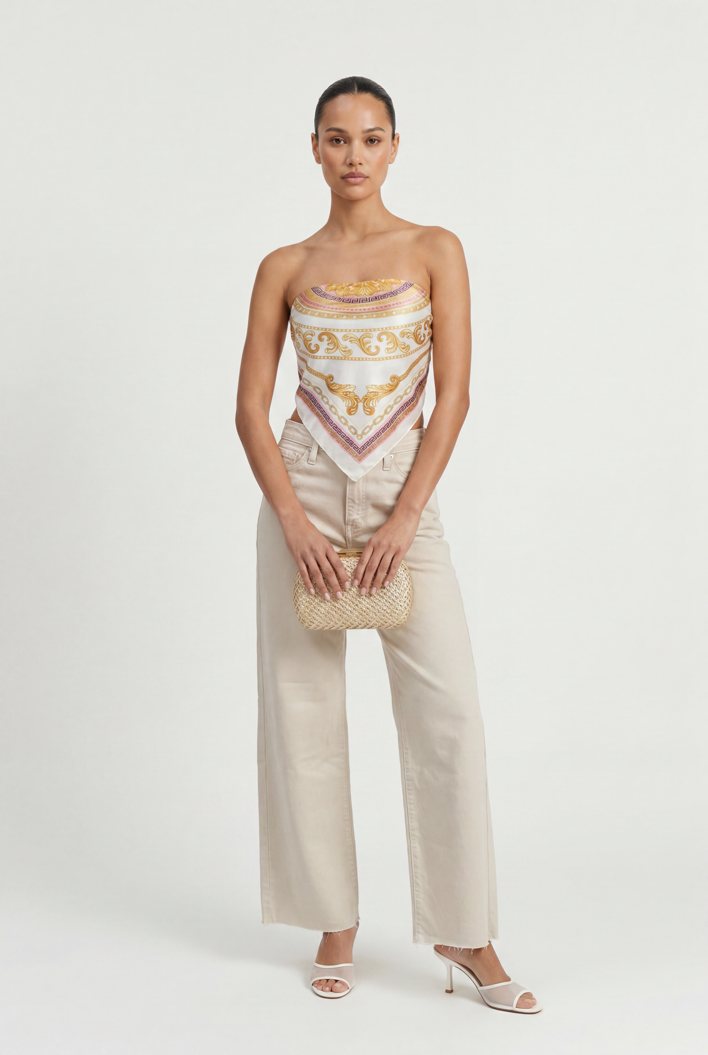 Scissor Cut Wide Leg