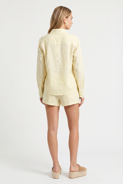 Seaside Afternoon Linen Shirt