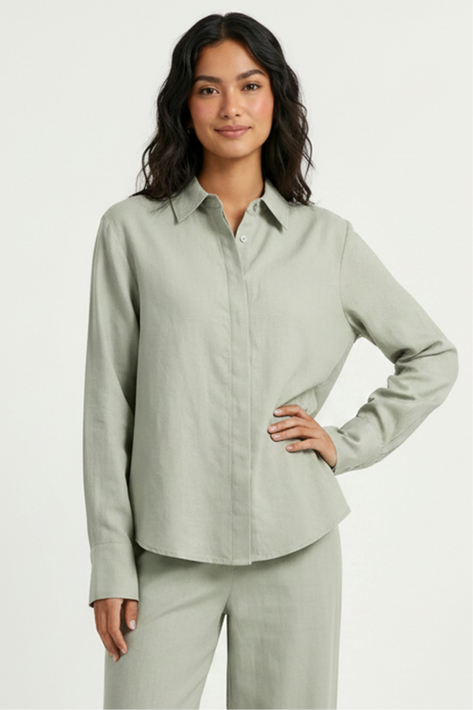 Seaside Afternoon Linen Shirt