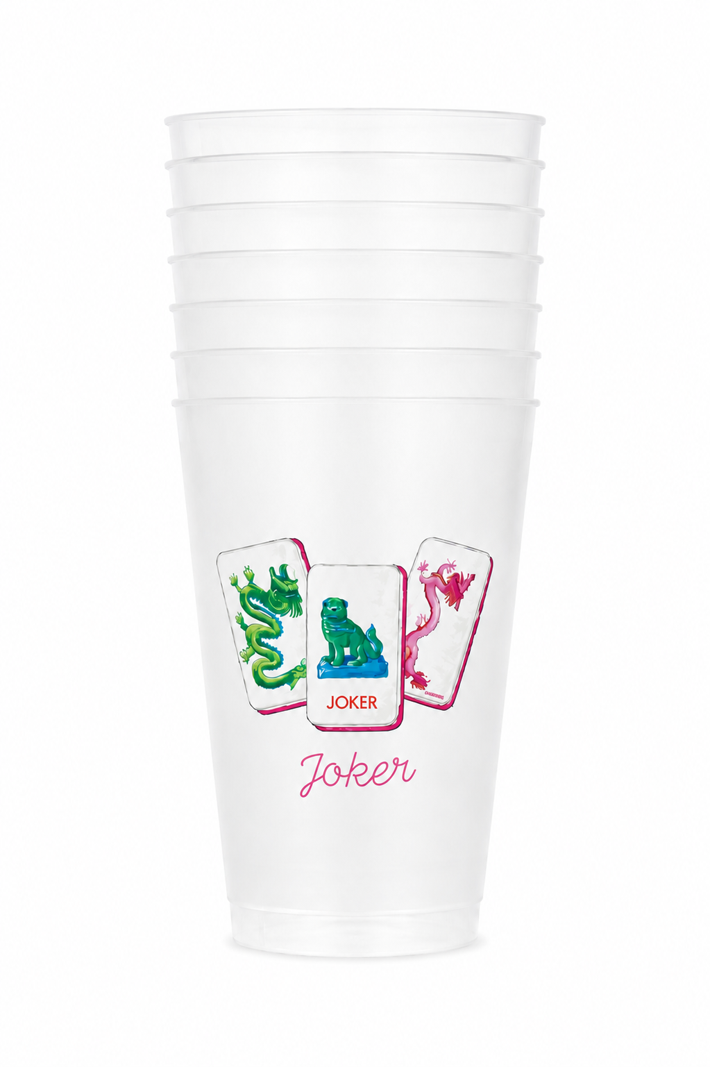 Set Of 8 Plastic Cups