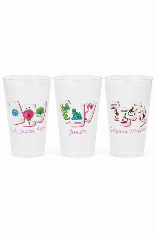 Set Of 8 Plastic Cups