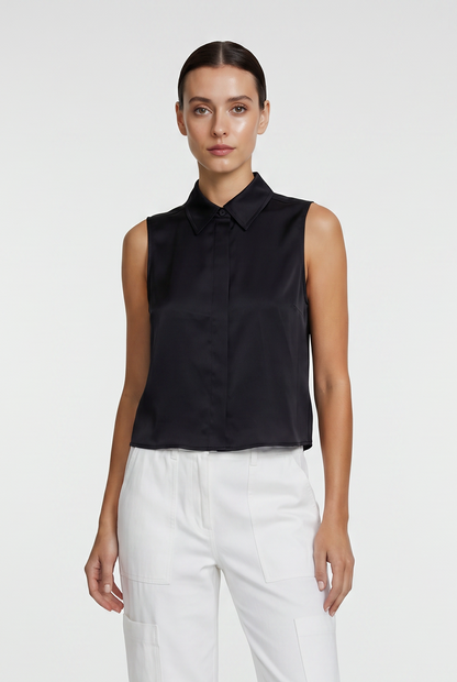 Jett Satin Tank Top