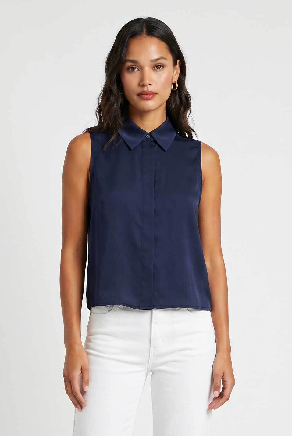 Jett Satin Tank Top