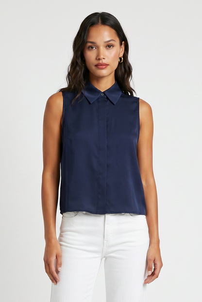 Jett Satin Tank Top