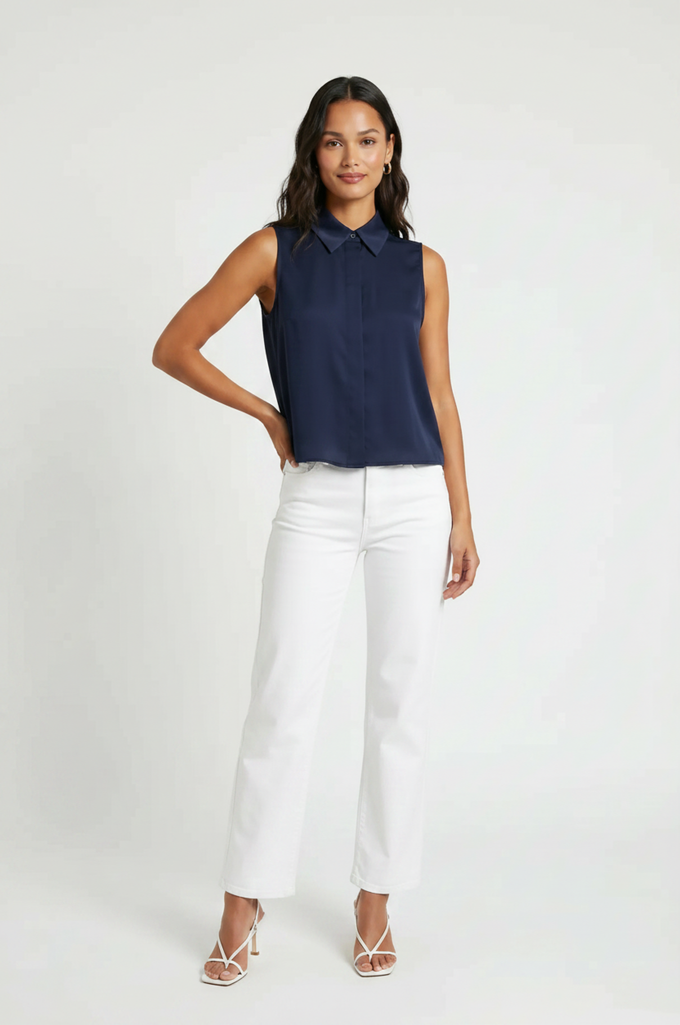 Jett Satin Tank Top