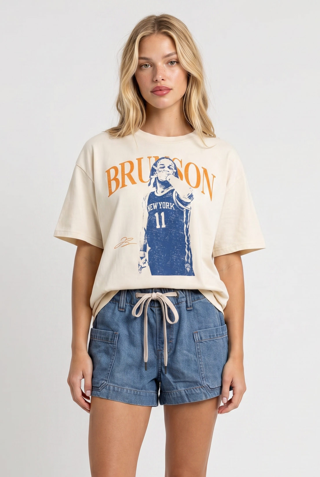 Jalen Brunson Ny Short Sleeve Tee
