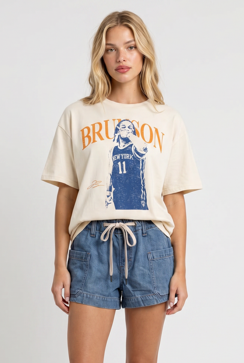 Jalen Brunson Ny Short Sleeve Tee