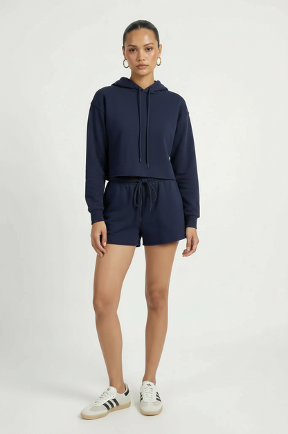 Weekend Raw Edge Hoodie