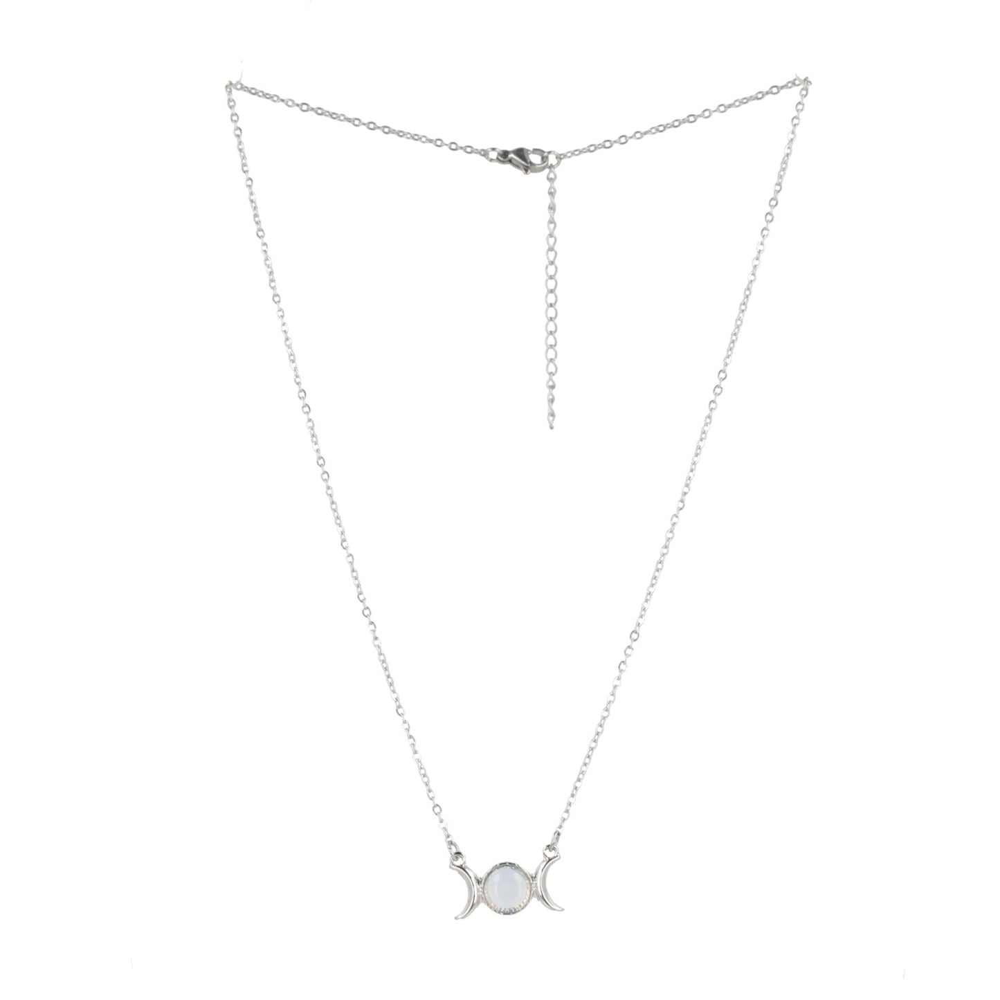 Opal Moon Necklace