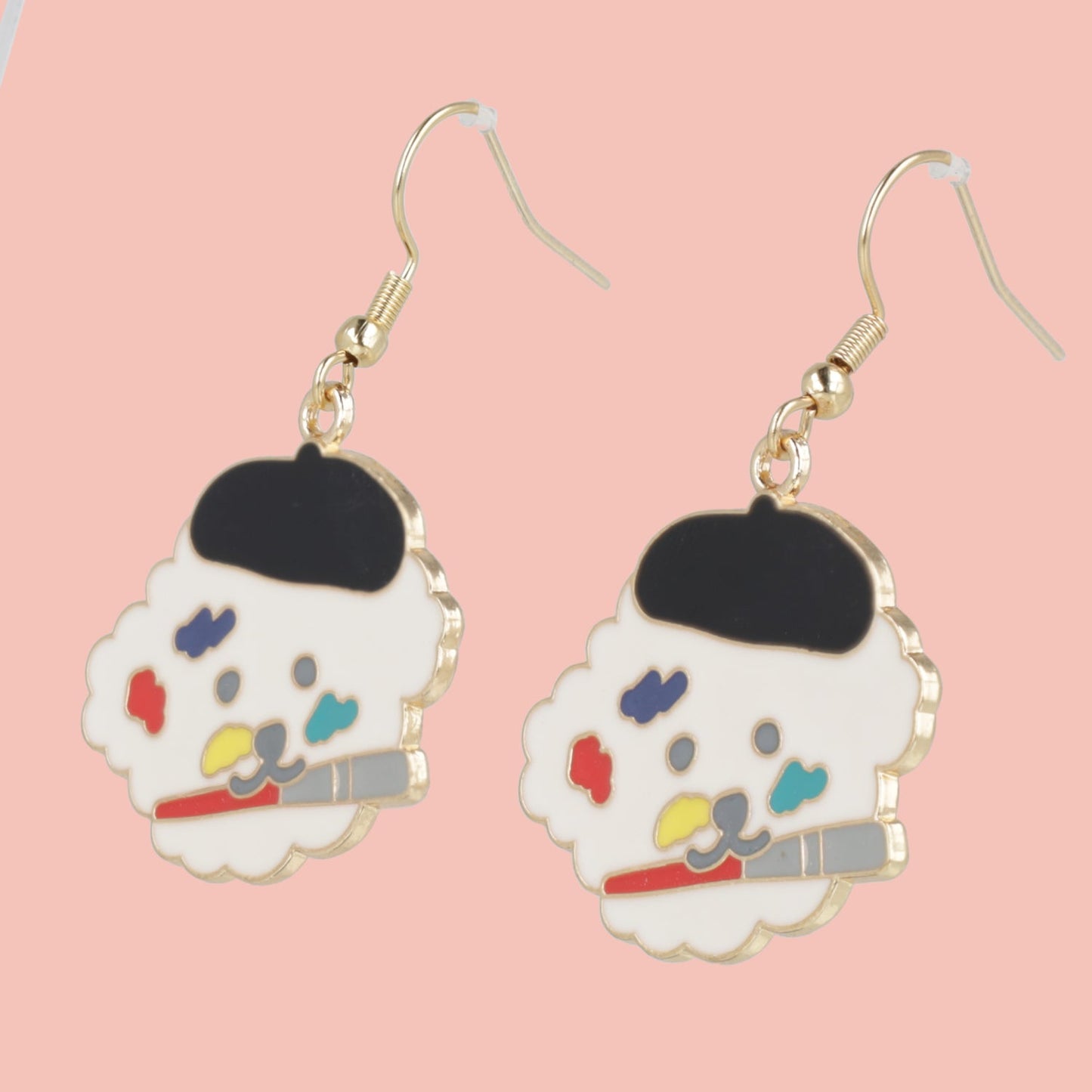 Paw-casso Earrings